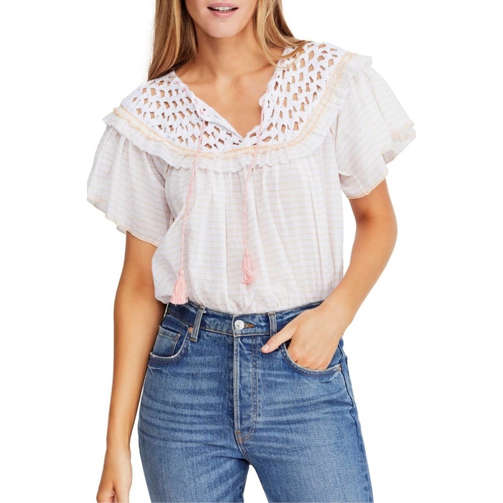 Free People NWT Allora Allora Blouse